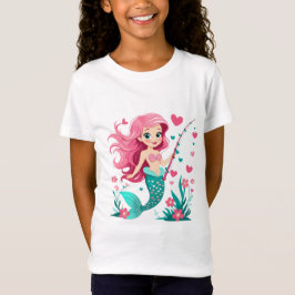 Camiseta  Little Fishing Princess Tee