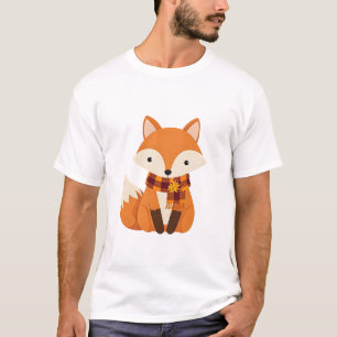 Camiseta Little Fox con Scarf