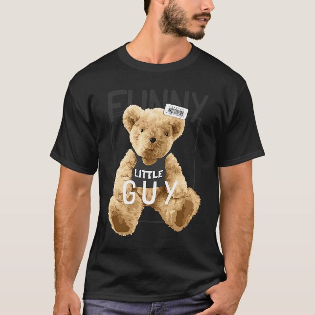 Camiseta Little Guy Teddy (Anverso)