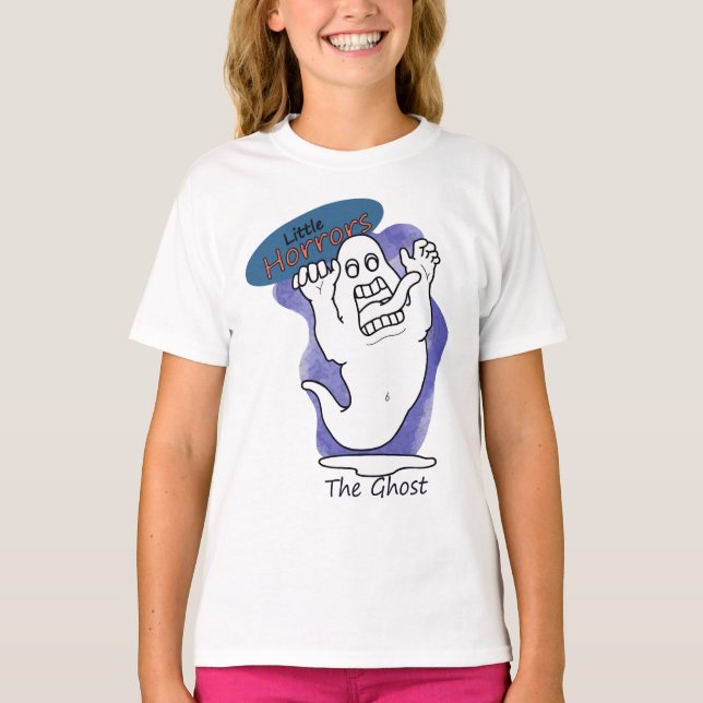 Camiseta Little Horrors Ghost (Anverso)