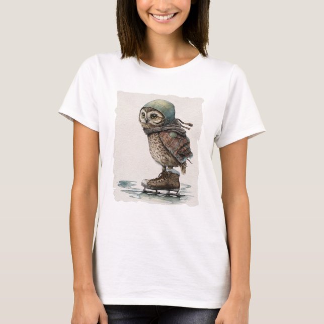 Camiseta Little Ice Skater T-Shirt (Anverso)