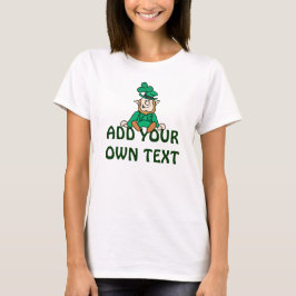 Camiseta Little Leprechaun - Añadir tu propio texto