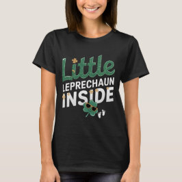 Camiseta Little Leprechaun Inside - El bebé de San Patricio