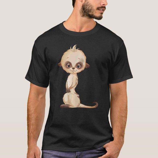 Camiseta Little Meerkat Manguster (Anverso)