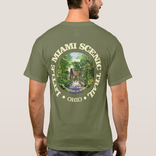 Camiseta Little Miami Scenic Trail (ciclismo c) (Reverso)