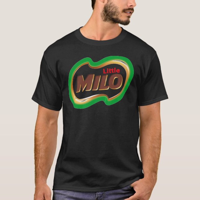 Camiseta Little Milo Drink Beverage Essential T-Shirt (Anverso)