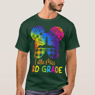 Camiseta Little Miss 3rd Grader First Day Of Hello Third Gr