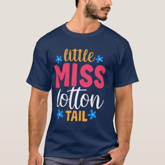 Camiseta Little Miss Cotton Tail (Anverso)