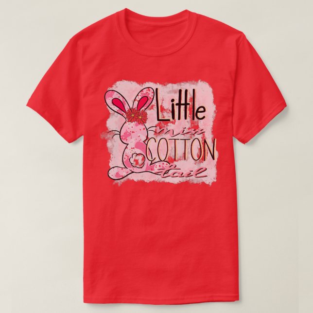 Camiseta Little Miss Cotton Tail (1) (Diseño del anverso)