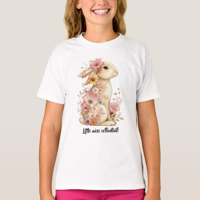 Camiseta Little Miss Cottontail (Anverso)