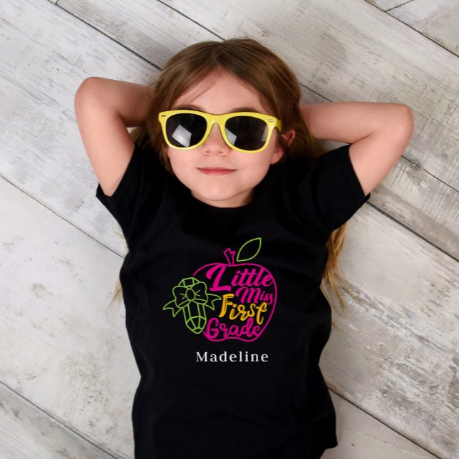 Camiseta Little Miss First Grade (Subido por el creador)