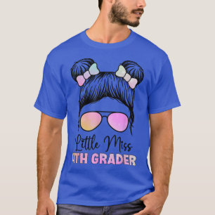 Camiseta Little Miss Fourth Grade Girl Back To School Shirt