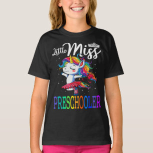 Camiseta Little Miss Preschooler Unicorn