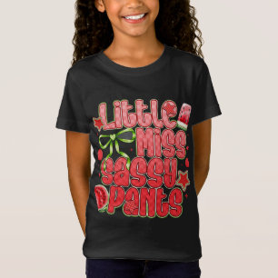 Camiseta Little Miss Sassy Pants - Actitud de la sandía