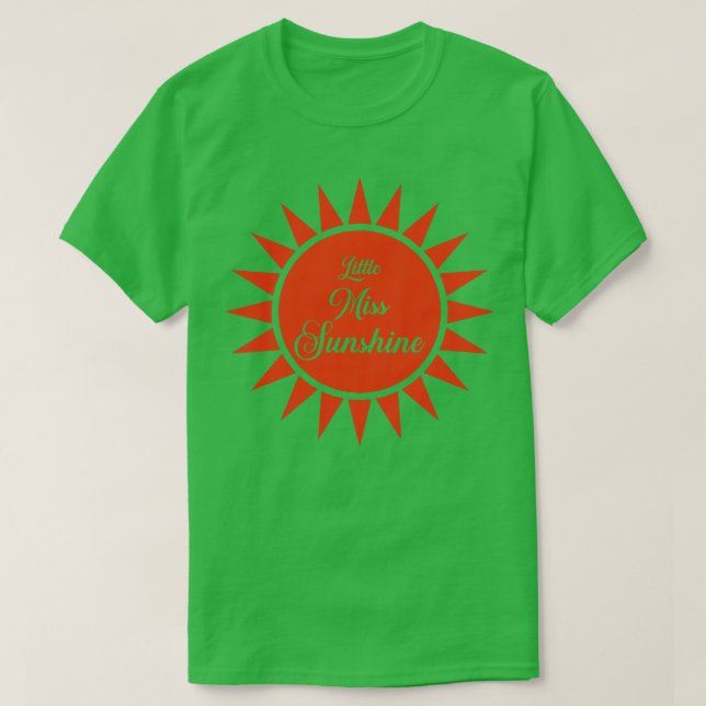 Camiseta Little Miss Sunshine (Diseño del anverso)