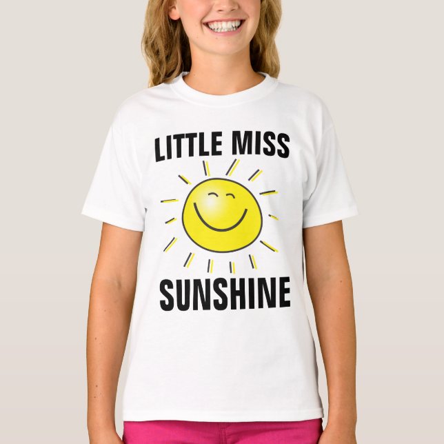 CAMISETA LITTLE MISS SUNSHINE GIRLS T-SHIRTS (Anverso)