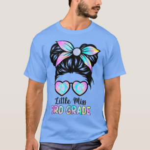 Camiseta Little Miss Third Grade Girls Back To School Shirt