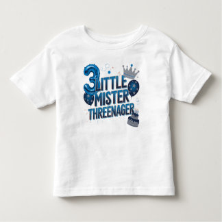 Camiseta Little Mr. Threenager