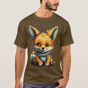 Camiseta Little Naranja Fox