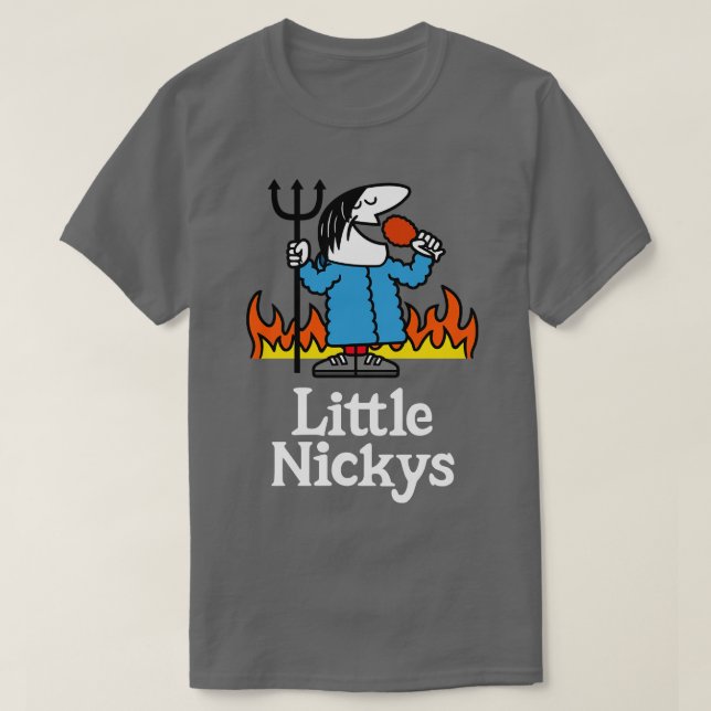 Camiseta Little Nickys (Diseño del anverso)