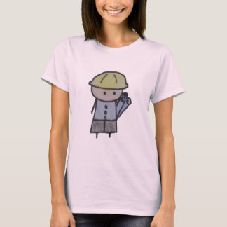 Camiseta Little One architect womens organic fitted t-shirt