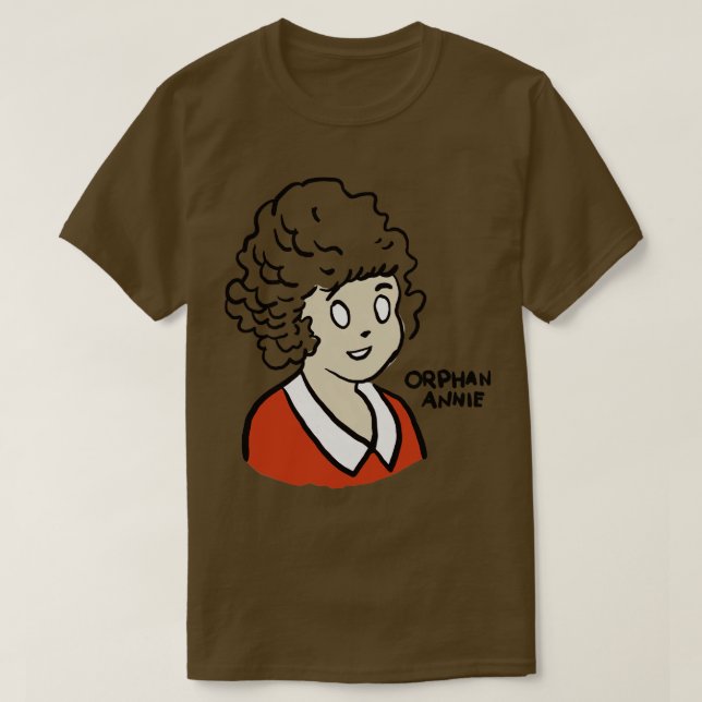 Camiseta Little Orphan Annie (Diseño del anverso)