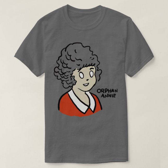 Camiseta Little Orphan Annie (Diseño del anverso)