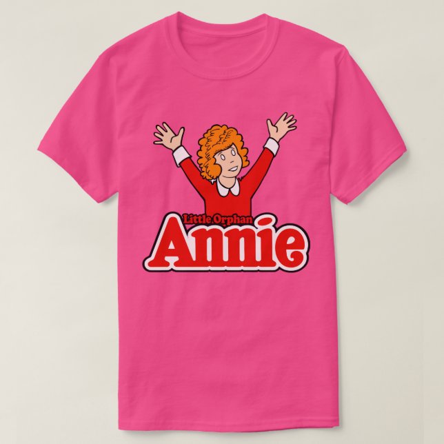 Camiseta Little Orphan Annie 1 (Diseño del anverso)