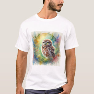 Camiseta Little Owl 200924AREF128 - Watercolor