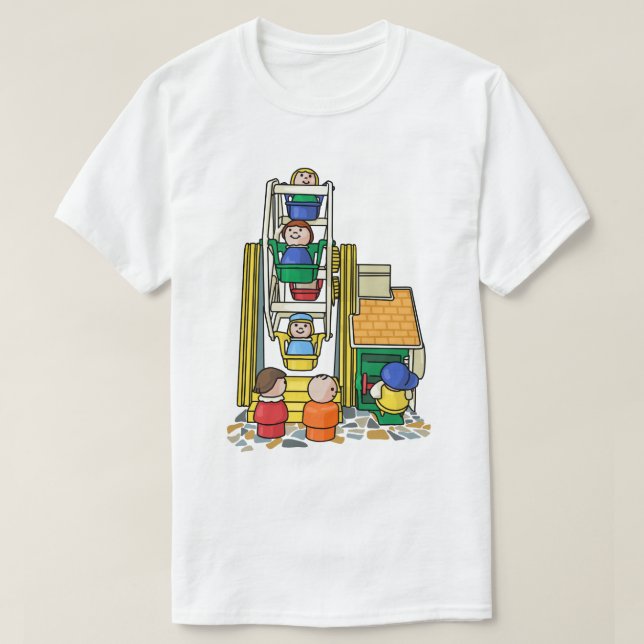 Camiseta Little People Ferris Wheel Fun (Diseño del anverso)