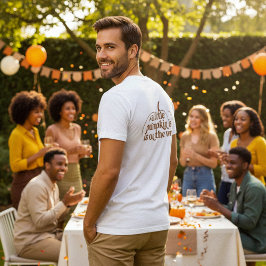 Camiseta Little Pumpkin is on the Way Dad-to-be Baby Shower