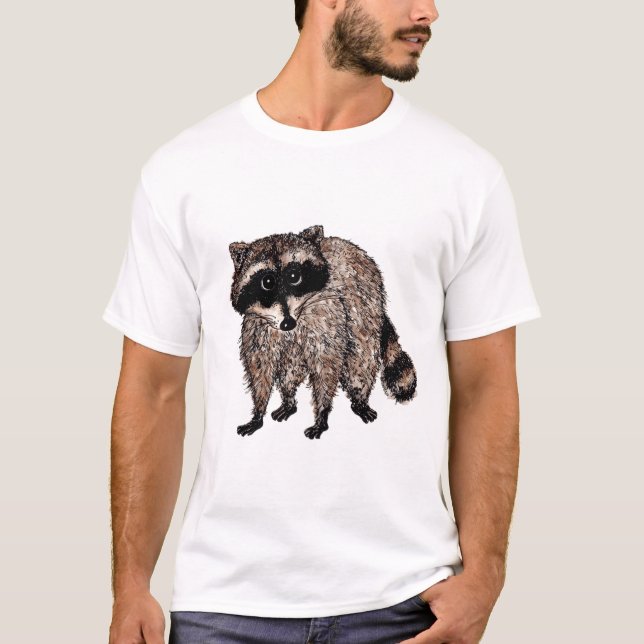 Camiseta Little Raccoon (Anverso)