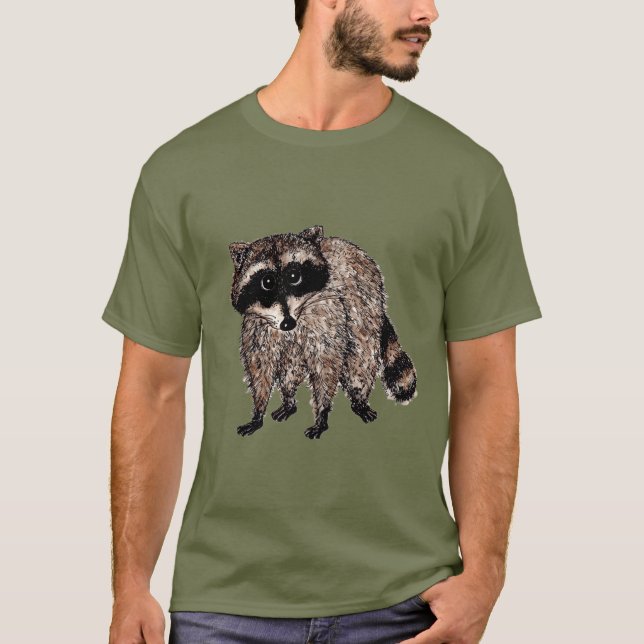Camiseta Little Raccoon (Anverso)