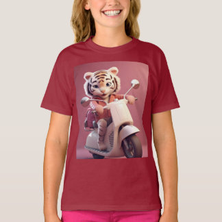 Camiseta Little Roar, tigre Big Dreams