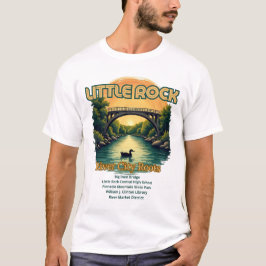 Camiseta Little Rock, Arkansas, "River City Roots"