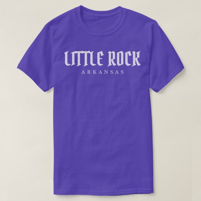 Camiseta Little Rock Arkansas TShirt 7 (Diseño del anverso)