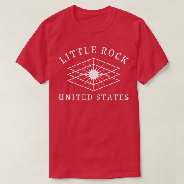 Camiseta Little Rock TShirt (Diseño del anverso)