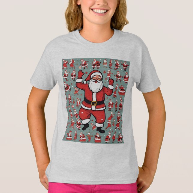 Camiseta Little Santa's (Anverso)