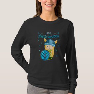 Camiseta Little Shield-Maiden Lagertha's Shield Chica Norse