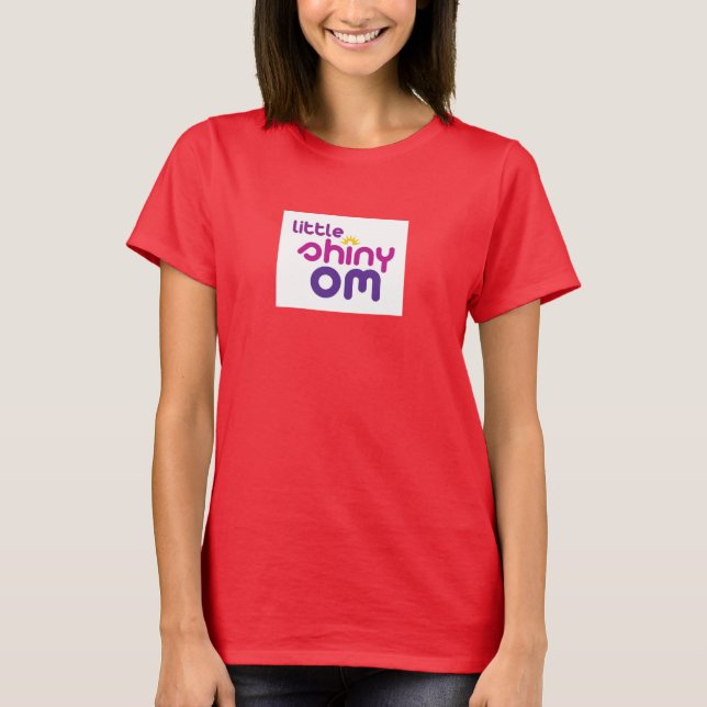 Camiseta Little Shiny Om Burn Out shirt (Anverso)