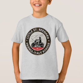 Camiseta Little St Bernard Pass french italy Alpine motobik
