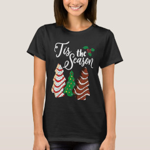 Camiseta Little This Season Christmas Tree Cakes Debbie