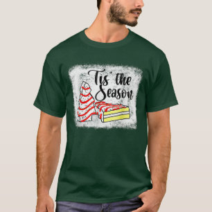 Camiseta Little This Season Christmas Tree Cakes Debbie 