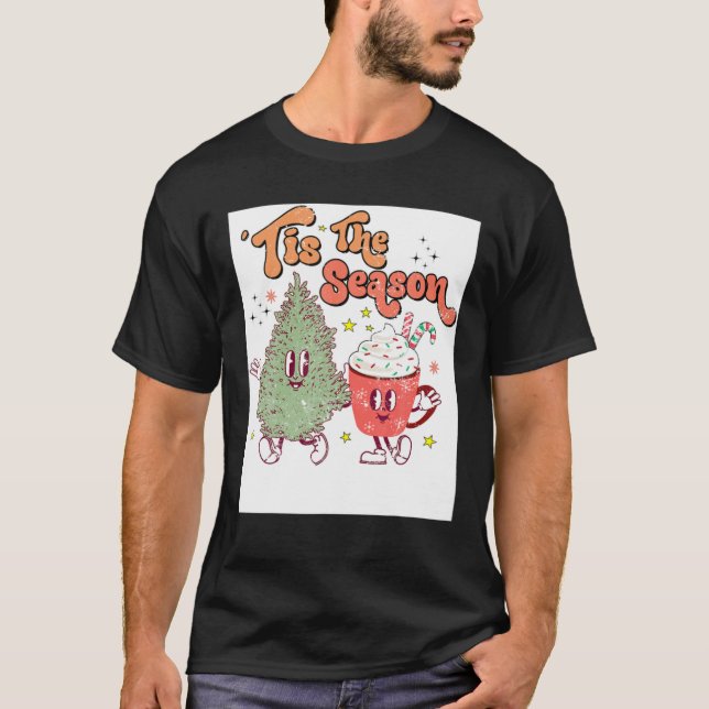 Camiseta Little Tis' The Season Christmas Tree Cakes (Anverso)