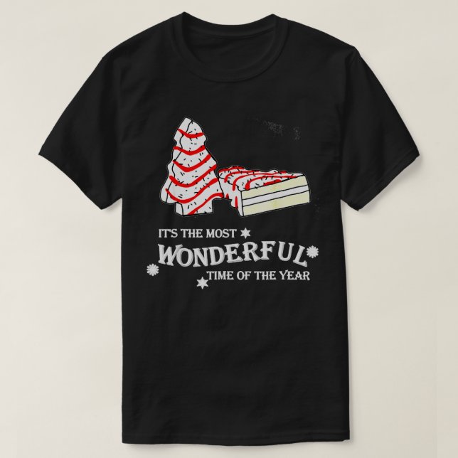 Camiseta Little TisThe Season Christmas Tree Cakes Debbie B (Diseño del anverso)
