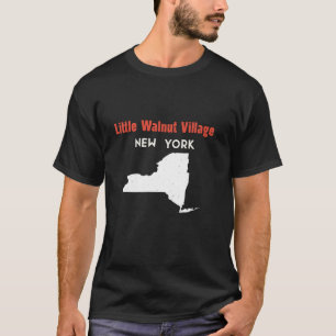 Camiseta Little Walnut Village New York USA State America T