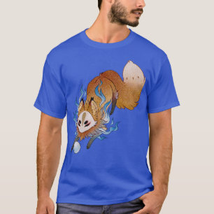 Camiseta Little Wisp TeaKitsune Fox Yokai