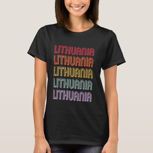 Camiseta Lituania (Anverso)