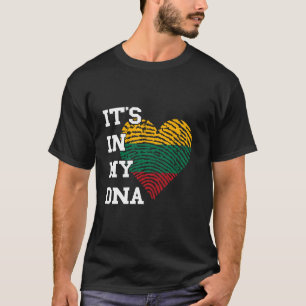 Camiseta Lituania está en mi ADN Lietuva Lituania