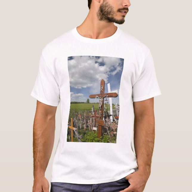 Camiseta Lituania, Lituania Central, Siauliai, Colina (Anverso)